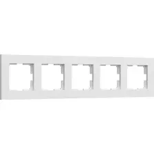Рамка Werkel Slab W0052961 (белый софт)