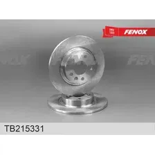 Тормозной диск FENOX TB215331 задняя ось