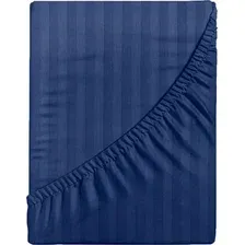 Простыня Verossa Stripe на резинке 180x200x30 784518 (Indigo)