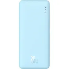 Внешний аккумулятор Baseus Airpow Fast Charge Power Bank 20W 20000mAh (голубой)