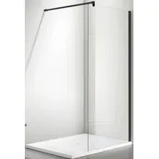Душевая стенка Aquatek AQ WIW 08020BL 80x200 (черный/прозрачное стекло)
