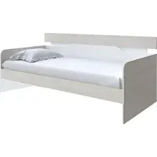 Кровать-тахта PROxSON Milton 120x190 (дуб шамони светлый 124/белый)