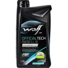 Моторное масло Wolf OfficialTech 0W-30 LL III FE 1л