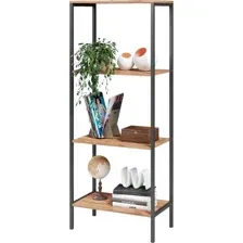 Стеллаж Mio Tesoro Joy Loft (дуб золотой крафт/черный)