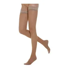 Чулки компрессионные RelaxSan Basic Plus 870P, 140 den, 2 кл.к. (22-27 mmHg, р.5, т.беж)