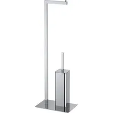 Держатель для туалетной бумаги и ершика Aquatek Либра AQ4331CR