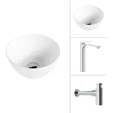Умывальник Lauter 21601E  Rio 21AM12672 с сифоном 21635CH (хром)