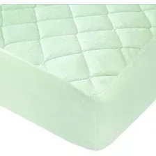 Защитный наматрасник Vegas Cotton S1 80x140 (фисташковый)