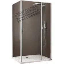 Душевой уголок Allen Brau Priority 120x90 304228 (серебро браш)