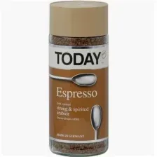 Кофе растворимый Today Espresso ст/б 95гр.