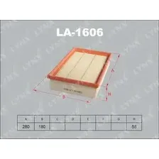 Воздушный фильтр LynxAuto LA1606