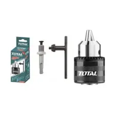 Патрон ключевой 13 мм с адаптером TOTAL TAC451301.1