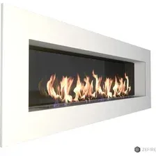 Биокамин ZeFire Elliot 1800 белый со стемалитом