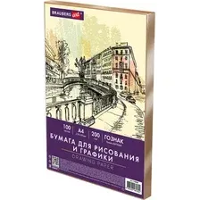 Набор бумаги для рисования Brauberg Art / 116890 (100л)