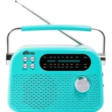Радиоприёмник RITMIX RPR-045 (лазурный)
