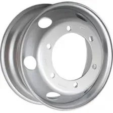 Штампованный диск Asterro 1757B 17.5x6" 6x245мм DIA 202мм ET 116мм Серебристый