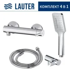 Смеситель Lauter Velvet 21СК9696С с лейкой Relexa Fleur 21S00126