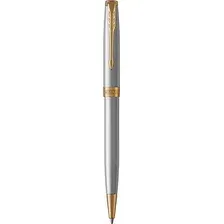 Ручка шариковая имиджевая Parker Sonnet Core Stainless Steel GT 1931507