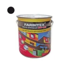Эмаль Farbitex ПФ-115 5 кг (черный)
