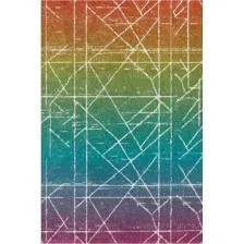 Ковер для жилой комнаты Sintelon Play 43PMP 160x230 (желтый/розовый/оранжевый/зеленый)