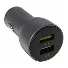 Автомобильное ЗУ Ugreen CD213 серый