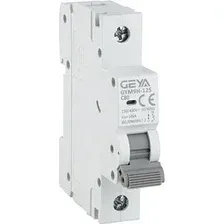 Выключатель автоматический GEYA GYM9H-125-1P-80C 1P 80A C 10kA 1M GYM9H1251P80C