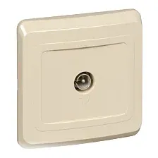 Розетка телевизионная Systeme Electric Этюд TVC-002K
