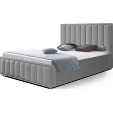 Кровать ФорестДекоГрупп Стелла 2 180x200 с ПМ и бельевым ящиком (Veluta Lux 51)