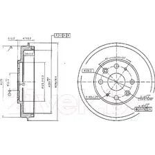 Тормозной барабан Patron PDR1573