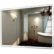 Пекам Зеркало Marta 1 140x80 marta1-140x80B (с подсветкой, с бесконтактным сенсором)