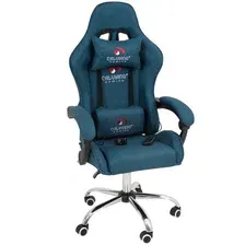 геймерское кресло Calviano Asti Ultimato (ткань), light blue fabric
