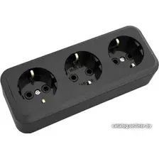 Розетка Bylectrica РА16-265 (черный)