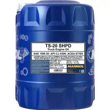 Моторное масло Mannol TS-20 SHPD 10W30 CK-4/SN / MN7120-20 (20л)