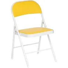 Стул TetChair Folder (желтый/белый)