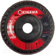 Шлифовальный круг Okinawa 125-100P-PS