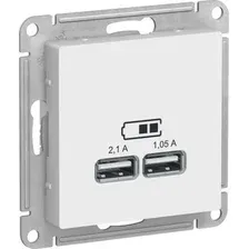 Розетка USB Schneider Electric AtlasDesign ATN001333