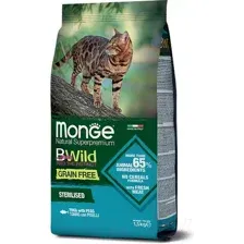 Корм "Monge" для стерилизованных кошек, беззерновой, тунец, 1,5 кг