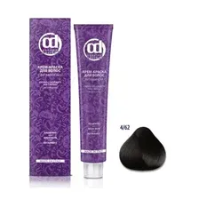 Крем-краска для волос Constant Delight Crema Colorante с витамином С 4/6 средне-коричневый шоколадный