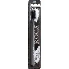 Зубная щетка R.O.C.S Black Edition Classic средняя
