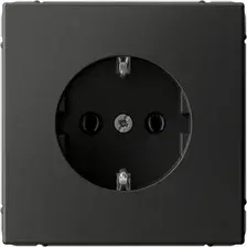 Розетка Systeme Electric ArtGallery GAL001443S (базальт)