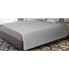 Покрывало Nivasan Бархат 210x240 / P.Bt 210-25 (серый)