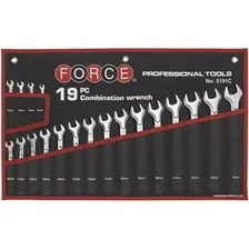 Набор ключей Force 5191C (19 предметов)