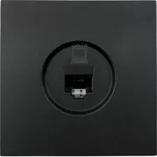 Розетка Lezard Zima 704-4288-140 (черный бархат)