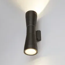 Светильник садово-парковый со светодиодами 1502 TECHNO LED TUBE DOBLE черный