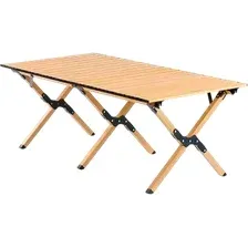 Садовый стол Naturehike 115х60х44см CNK2300JU010-LW (бежевый)