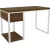 Стол Hype Mebel Дэск 110x50 (белый/дуб галифакс олово)
