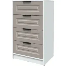 Комод Интерлиния Концепт КТ-К60 Деко (белый платинум/луна)