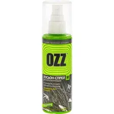 Лосьон-спрей от комаров и прочих насекомых Ozz 10, 100 мл