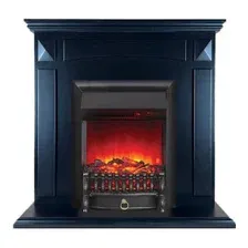 Каминокомплект Смолком Viking STD-ASP  Fobos-S Lux BL LT (черный)