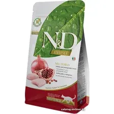 Сухой корм для кошек Farmina N&D Prime Chicken & Pomegranate Adult Neutered (с курицей и гранатом для стерилизованных) 1.5 кг